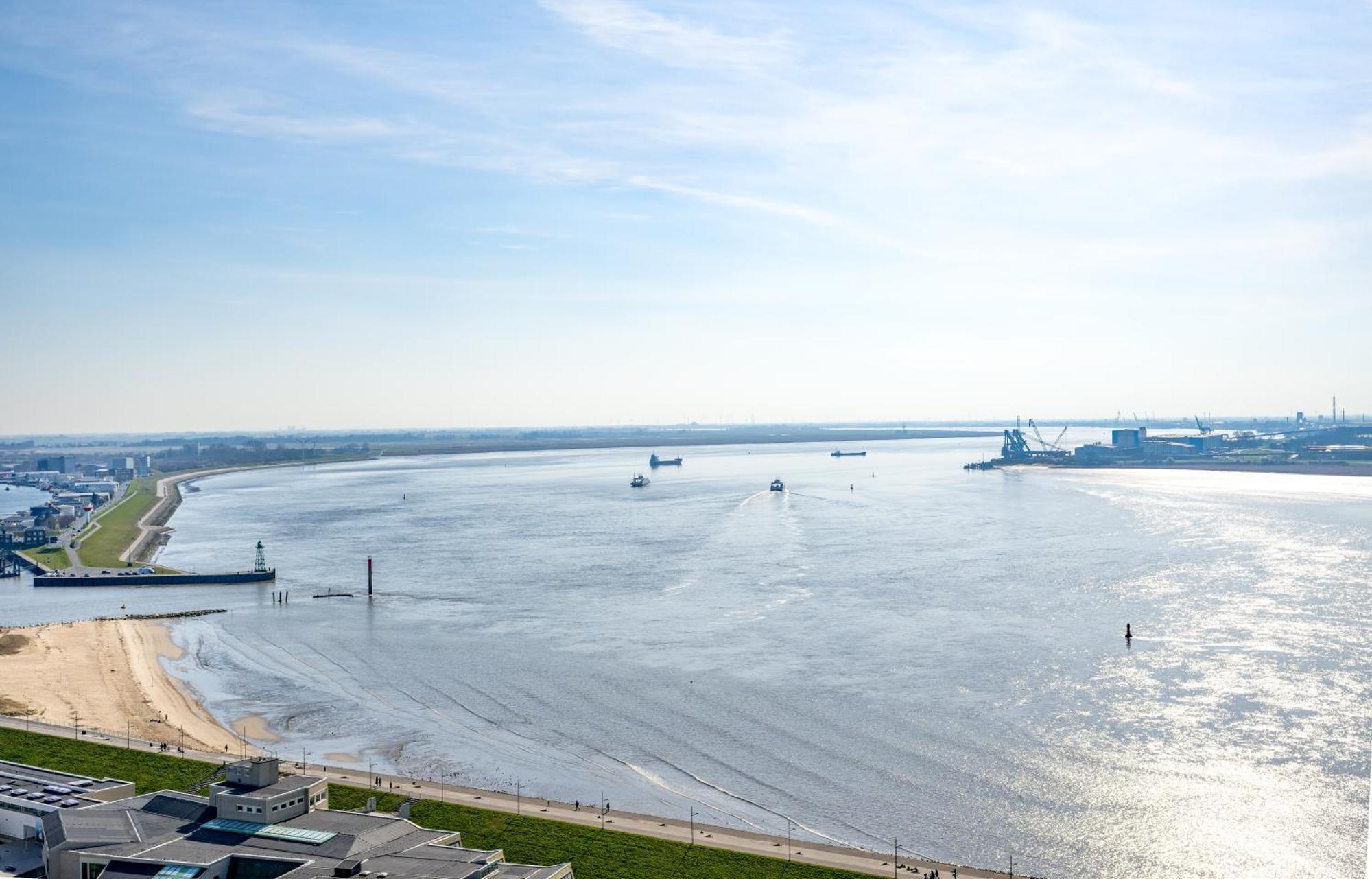 Exklusives Apartment Sunrise Mit Whirlpool, Pool Und Sauna 브레머하펜 외부 사진